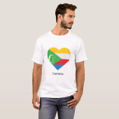 Love Comoros T-shirt (Voorkant volledig)