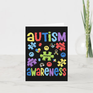 Love Connect Motivale Inspire Autisme Bewustzijn C Kaart