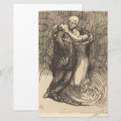 Love Consecrated (door Paul-Albert Besnard) Briefpapier (Voorkant / Achterkant)