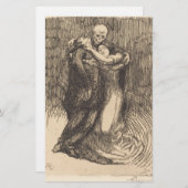 Love Consecrated (door Paul-Albert Besnard) Briefpapier (Voorkant / Achterkant)