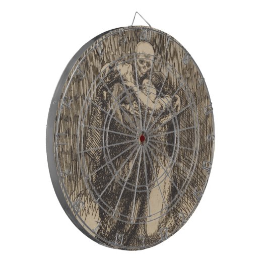 Love Consecrated (door Paul-Albert Besnard) Dartbord (Voorkant Links)