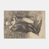 Love Consecrated (door Paul-Albert Besnard) Deurmat (Voorkant)