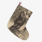 Love Consecrated (door Paul-Albert Besnard) Grote Kerstsok (Voorkant (Hangend))