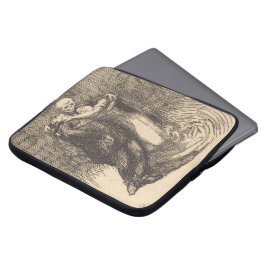 Love Consecrated (door Paul-Albert Besnard) Laptop Sleeve