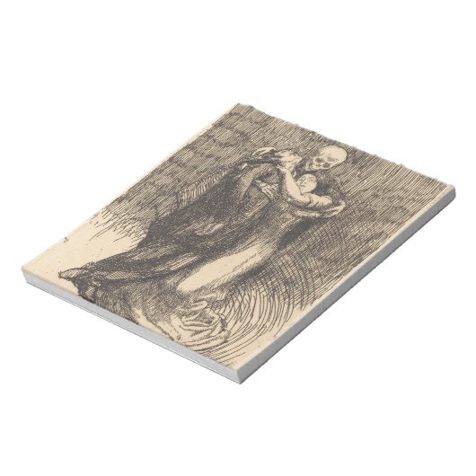 Love Consecrated (door Paul-Albert Besnard) Notitieblok (Linkerzijde)