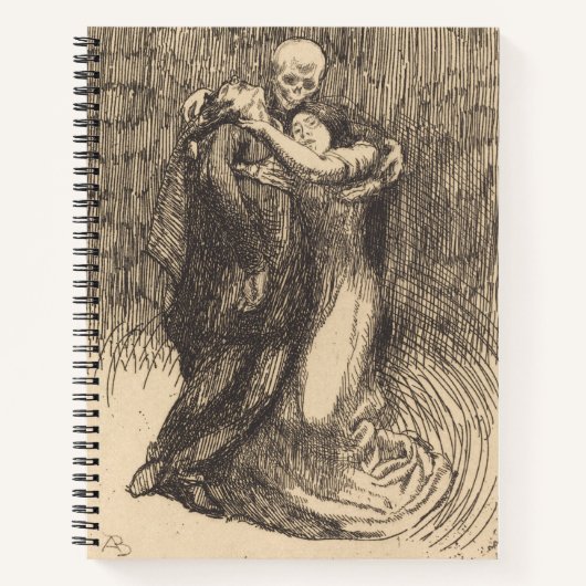 Love Consecrated (door Paul-Albert Besnard) Notitieboek (Voorkant)
