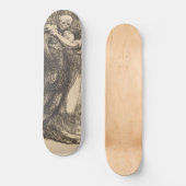 Love Consecrated (door Paul-Albert Besnard) Persoonlijk Skateboard (Voorkant)
