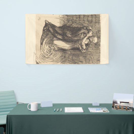 Love Consecrated (door Paul-Albert Besnard) Spandoek (Beurs)