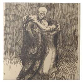 Love Consecrated (door Paul-Albert Besnard) Tegeltje