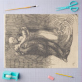 Love Consecrated (door Paul-Albert Besnard) Tissuepapier (Craft)