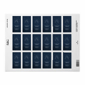Love Constellation-adreslabel Etiket (Full Sheet)