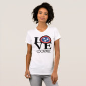 LOVE Cookeville Tennessee T-shirt (Voorkant volledig)