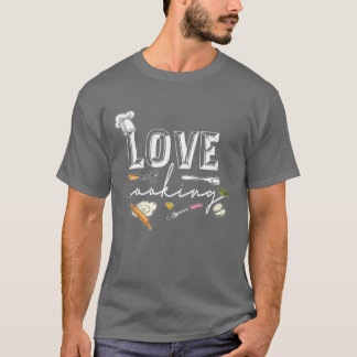 Love Cooking family T-shirt
