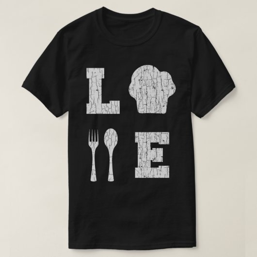 Love Cooking Funny Cook Chef Graphic T-shirt (Design voorkant)