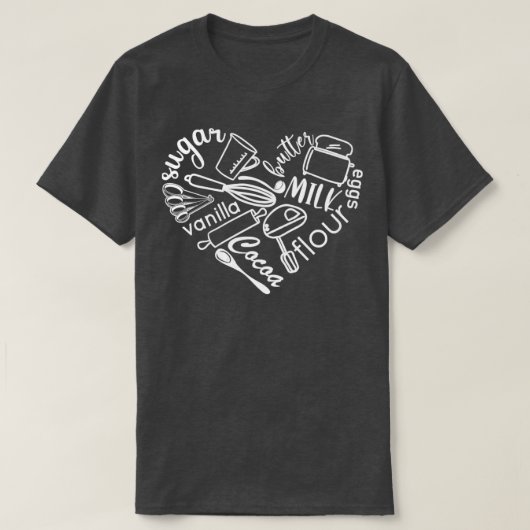 Love Cooking T-shirt (Design voorkant)