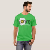 LOVE COOL retro T-shirt (Voorkant volledig)