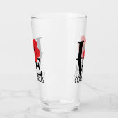 LOVE Coral Gables Red Hibiscus 11oz Glas (Links)