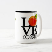 LOVE Cordele Georgia 15oz Tweekleurige Koffiemok (Voorkant rechts)
