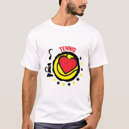 love-core tennis en sportsterren1 t-shirt