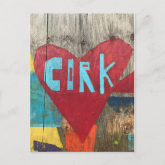 Love Cork Ireland Post Card Briefkaart