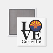LOVE Cornville Arizona Magneet (Voorkant / Achterkant)