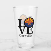 LOVE Cornville Glas (Achterkant)