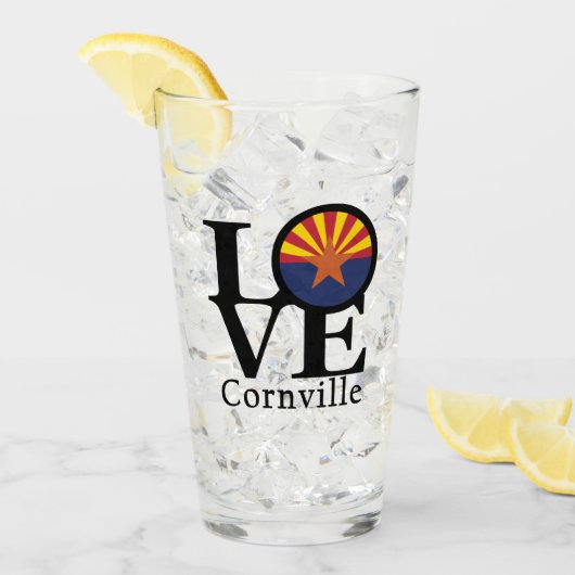 LOVE Cornville Glas (Voorkant ijs)