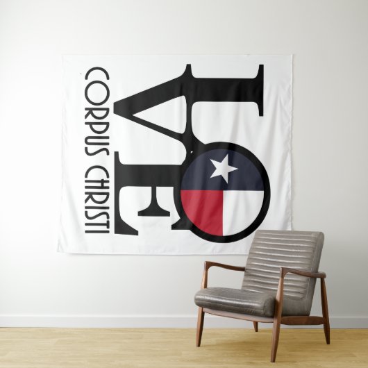 LOVE Corpus Christi Wandkleed (In Situ (horizontaal))