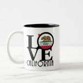 LOVE Corralitos 11oz Mok van tweetone koffie (Links)