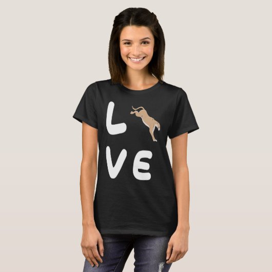 Love COUGARS COUGAR T-shirt (Voorkant volledig)