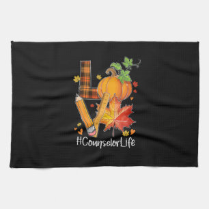 LOVE Counselor Life Fall Leaves Autumn Season Pump Theedoek