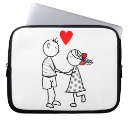 Love Couple-laptophoes Laptop Sleeve
