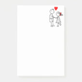 Love Couple Post-it® notes -  (Voorkant)