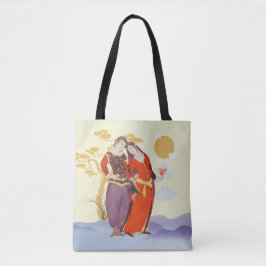 Love Couple Tote Bag