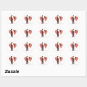 Love Couple Wedding Sticker (Vel)