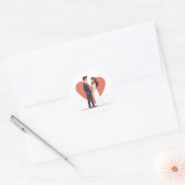 Love Couple Wedding Sticker (Envelop)