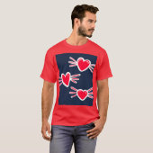 Love Couple's Valentijns T-shirt (Voorkant volledig)