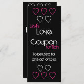 Love Coupon (Voorkant / Achterkant)