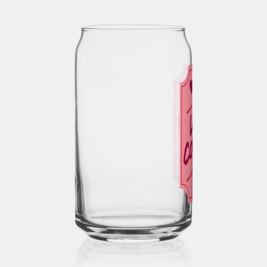 Love coupon blikvorm glas (Rechts)