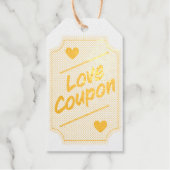 Love coupon cadeaulabels (Voorkant)