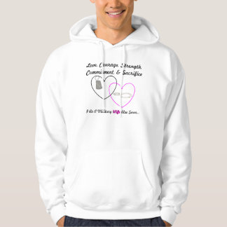 Love Courage Sterke Commitment & Offe... Hoodie