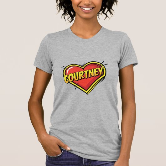 Love Courtney T-shirt (Voorkant)
