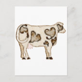 Love Cow Briefkaart (Voorkant)