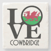 LOVE Cowbridge Stenen Onderzetter (Voorkant)