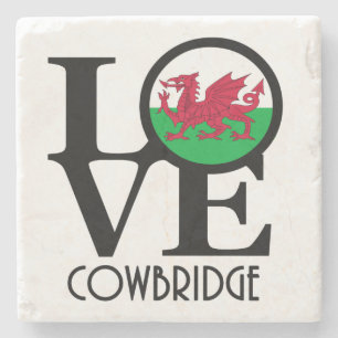 LOVE Cowbridge Stenen Onderzetter