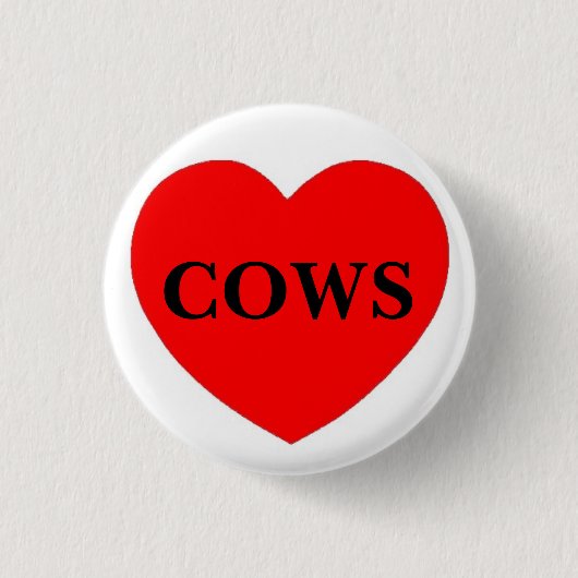 Love Cows Button (Voorkant)