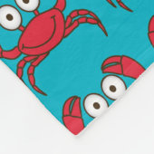 Love Crab Fleece Deken (Hoek)