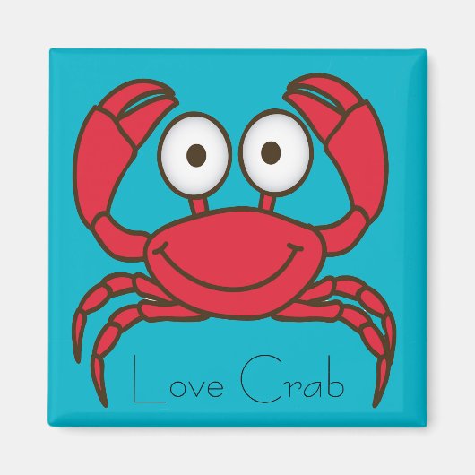 Love Crab Magnet (Voorkant)