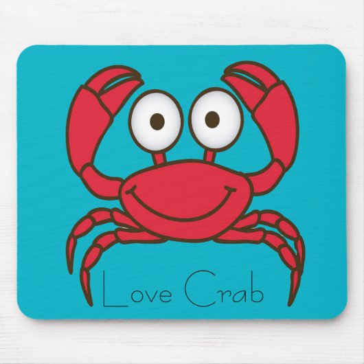 Love Crab Muismat (Voorkant)