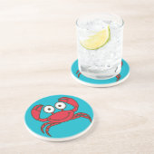 Love Crab Onderzetter (Zijkant)